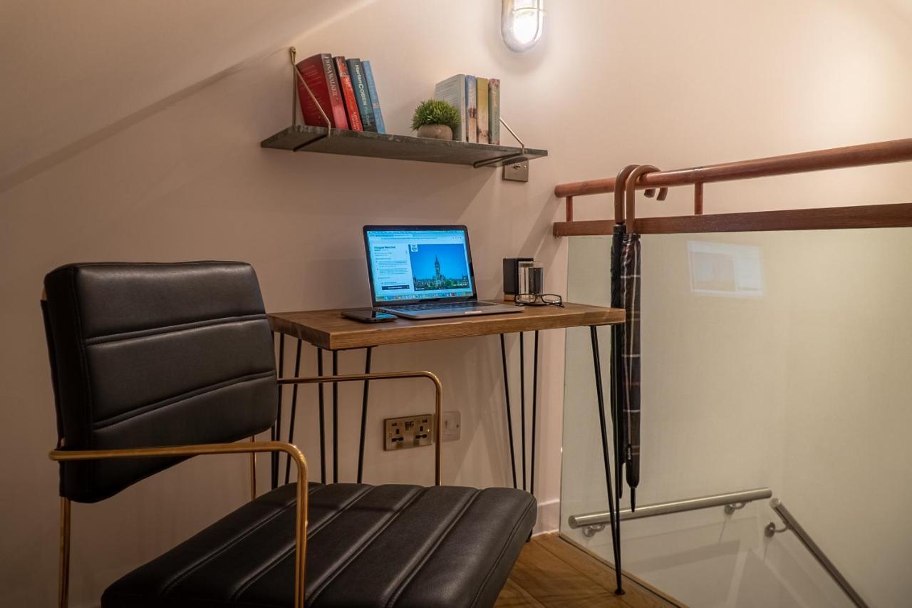 Loft On The Crescent - 5 Star Scottish Luxury - Prime West End Location Daire Glasgow Dış mekan fotoğraf