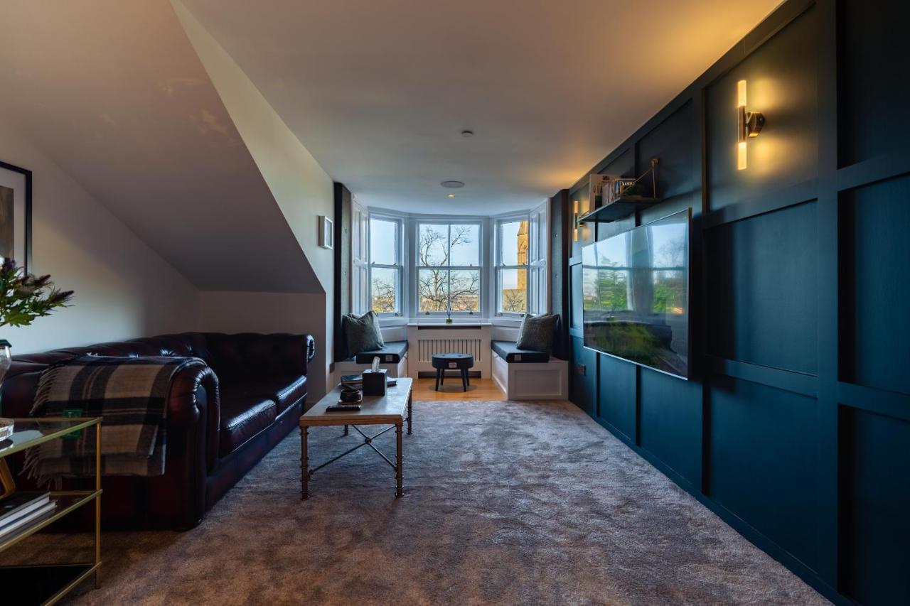 Loft On The Crescent - 5 Star Scottish Luxury - Prime West End Location Daire Glasgow Dış mekan fotoğraf
